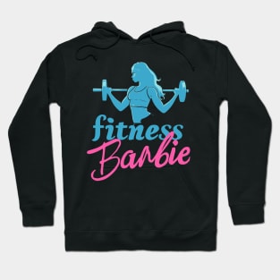 Fitness Barbie  Graphic T-shirt 01 Hoodie